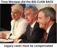 Westpac claw back